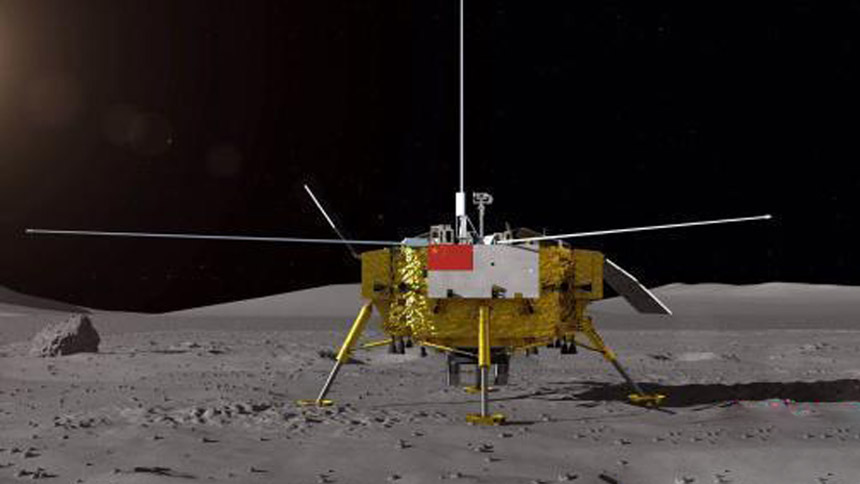嫦娥四号月球车全球征名 探测器公布外观设计构型