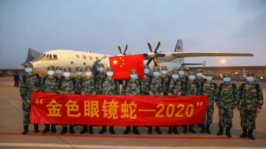 中国陆军25名官兵赴泰参加联演