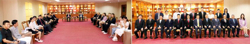 越南中国商会安徽企业联合会访问中总