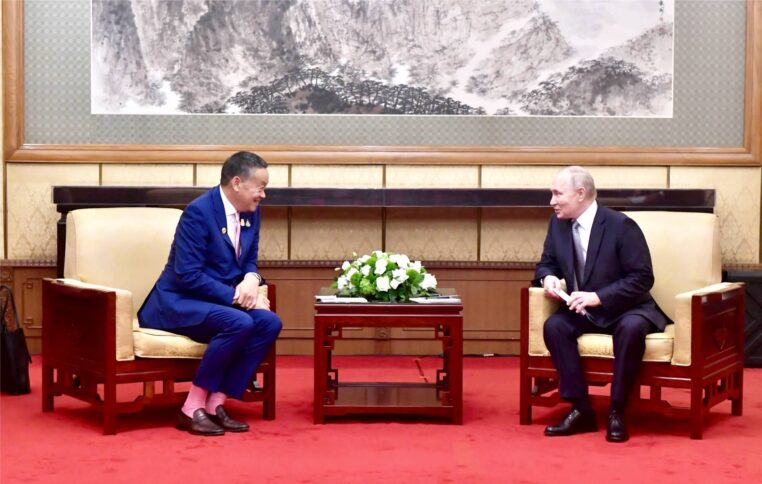 赛塔总理与俄罗斯总统在北京举行会晤