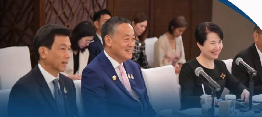 中国平安集团总经理谢永林拜会赛塔总理
