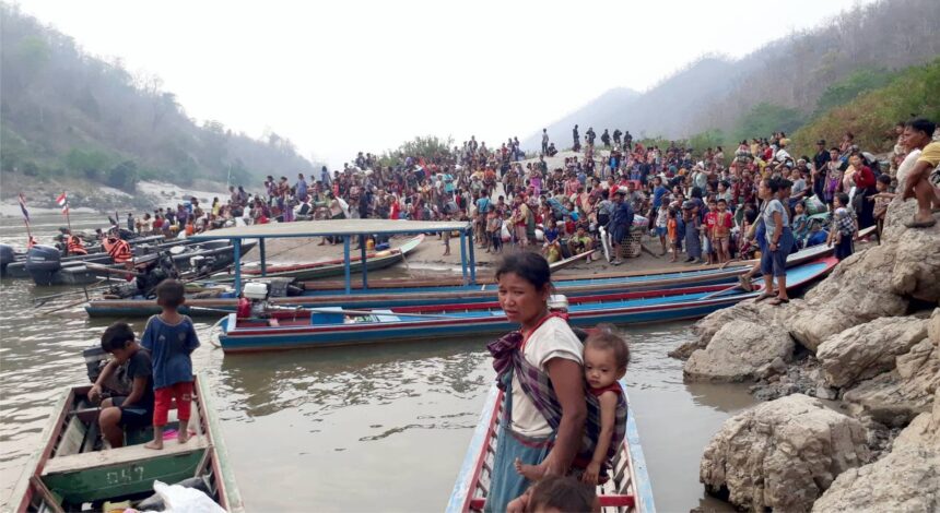 泰国准备接收逃离缅甸十万难民